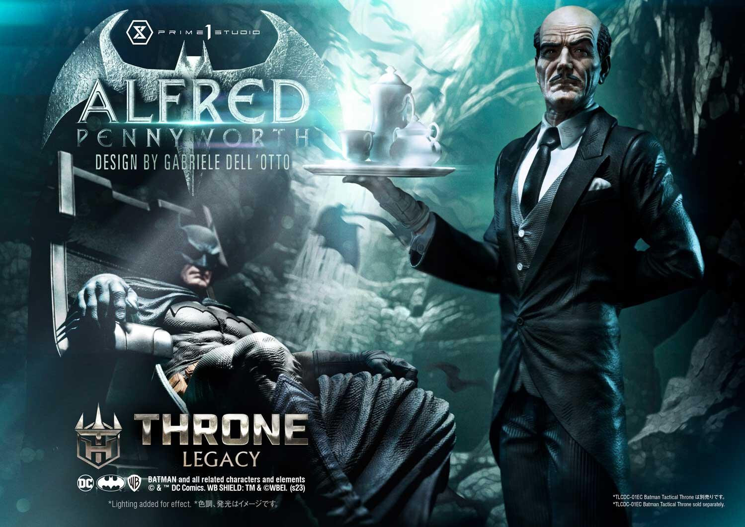 Batman - Alfred Pennyworth - Throne Legacy  (TLCDC-02) - 1/4 (Prime 1 Studio) photo 42
