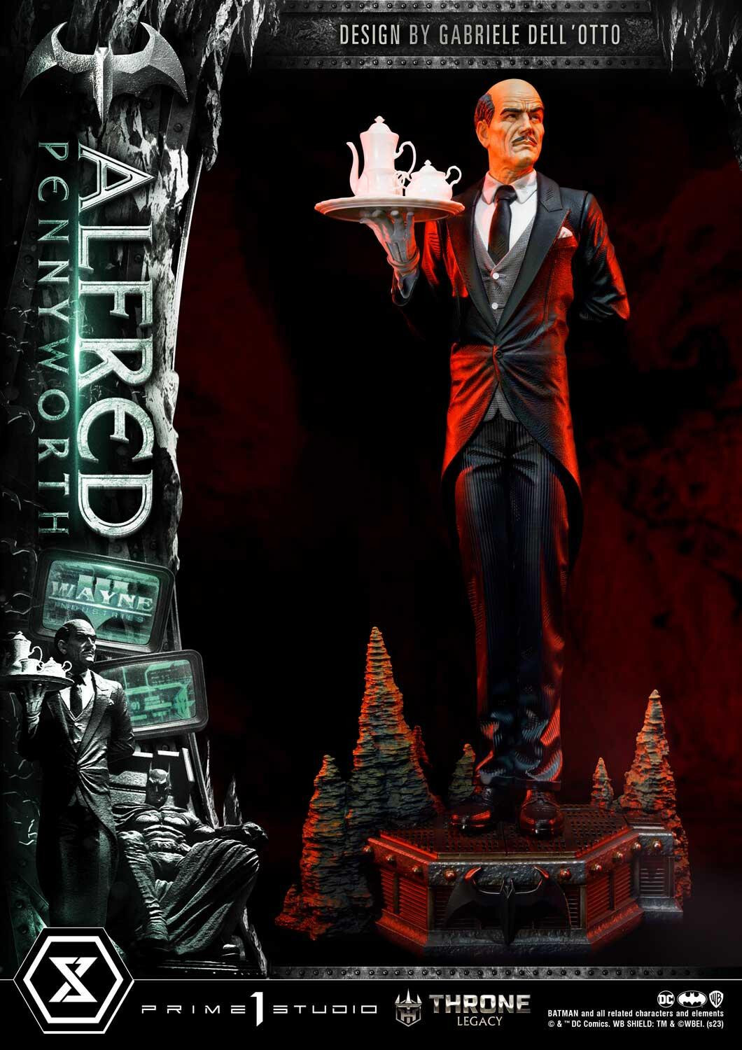 Batman - Alfred Pennyworth - Throne Legacy  (TLCDC-02) - 1/4 (Prime 1 Studio) photo 43