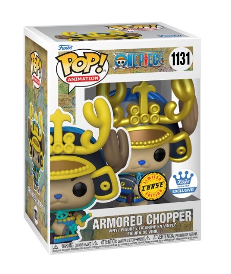 One Piece - Tony Tony Chopper - POP! Animation  (1131) - POP! Vinyl - Armored, Chase, Metallic (Funko Toys) photo 2