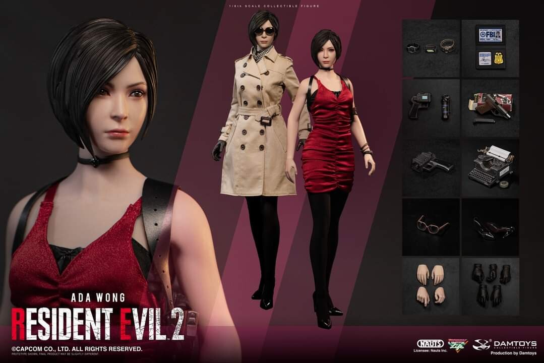Biohazard Re:2 - Ada Wong - 1/6 (Damtoys, Nauts Inc.)