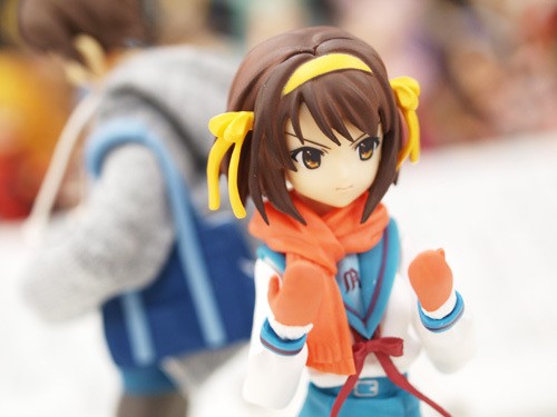 Suzumiya Haruhi no Yuuutsu - Suzumiya Haruhi - Figma (#002) - School Uniform ver. (Max Factory) photo 2