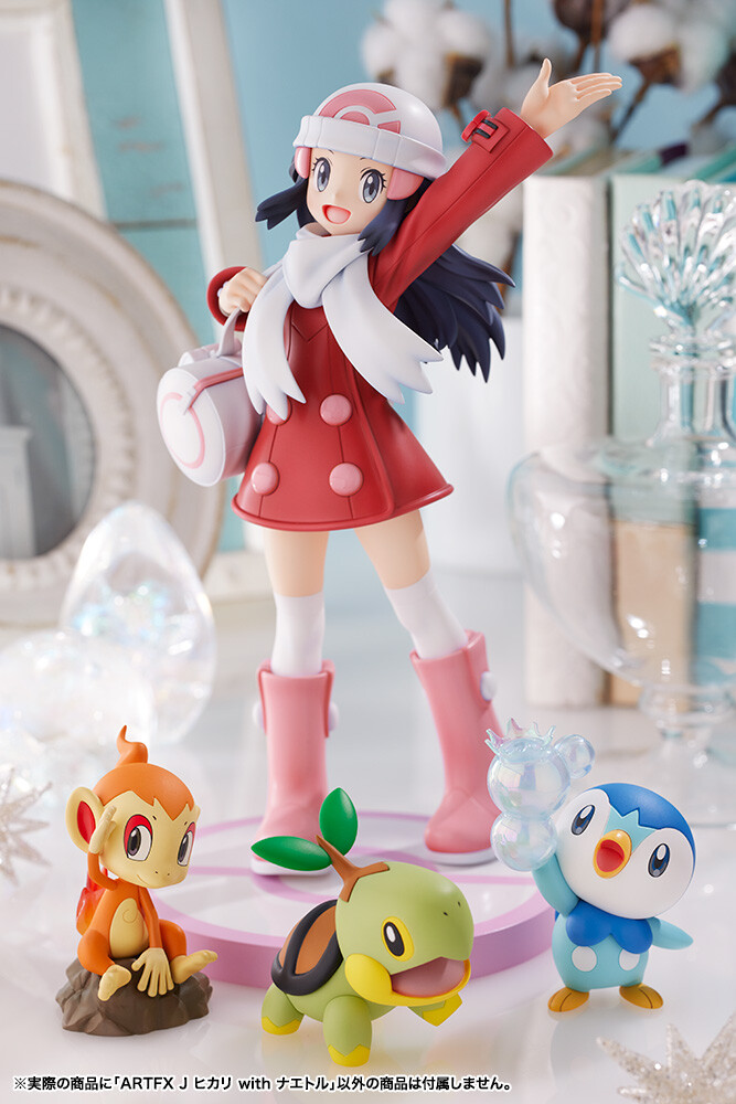 Pocket Monsters - Hikari - Naetle - ARTFX J - Pokémon Figure Series - 1/8 (Kotobukiya) photo 6