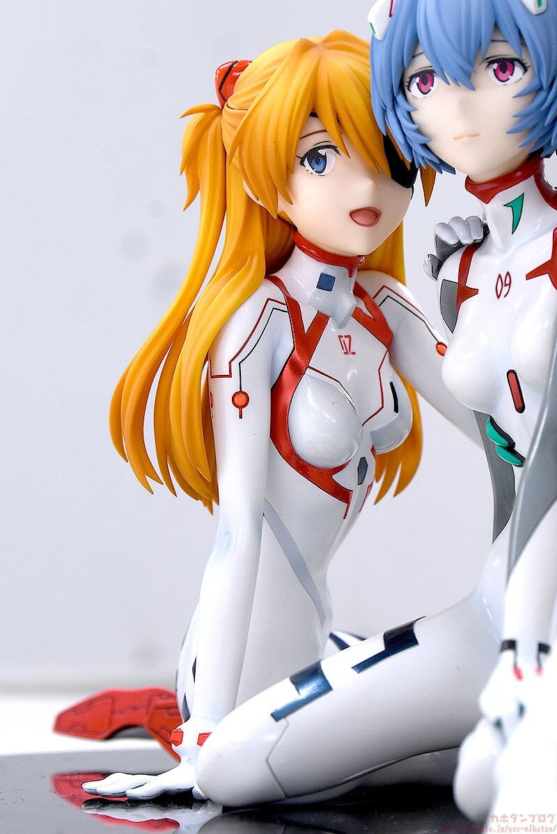 Shin Evangelion Gekijouban:|| - Ayanami Rei (Tentative Name) - Makinami Mari Illustrious - Souryuu Asuka Langley - KDcolle - 1/8 - Newtype Cover ver. (Good Smile Company, Kadokawa, Our Treasure) photo 19