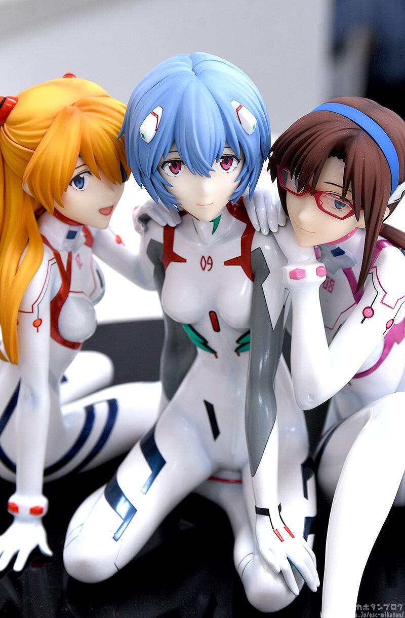 Shin Evangelion Gekijouban:|| - Ayanami Rei (Tentative Name) - Makinami Mari Illustrious - Souryuu Asuka Langley - KDcolle - 1/8 - Newtype Cover ver. (Good Smile Company, Kadokawa, Our Treasure) photo 20