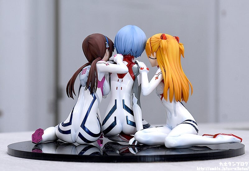 Shin Evangelion Gekijouban:|| - Ayanami Rei (Tentative Name) - Makinami Mari Illustrious - Souryuu Asuka Langley - KDcolle - 1/8 - Newtype Cover ver. (Good Smile Company, Kadokawa, Our Treasure) photo 21