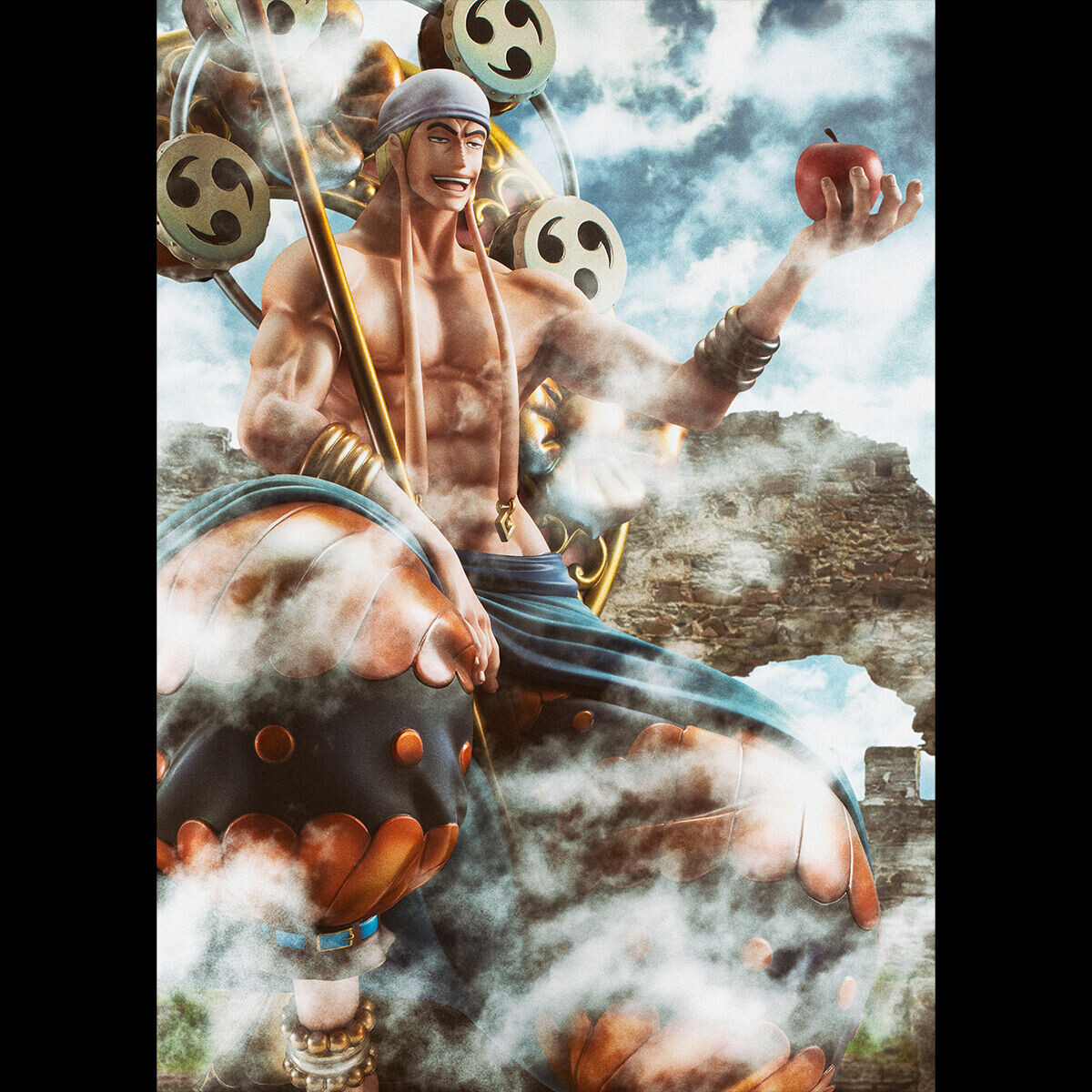 One Piece - Eneru - Portrait Of Pirates Maximum - Skypiea Yuiitsu Kami (MegaHouse) photo 2