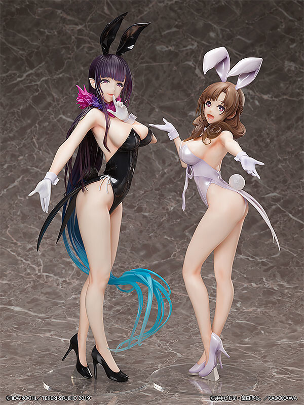 Tsuujou Kougeki ga Zentai Kougeki de Ni-kai Kougeki no Okaasan wa Suki desu ka? - Oosuki Mamako - B-style - 1/4 - Bare Leg Bunny Ver. (FREEing)