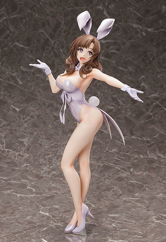 Tsuujou Kougeki ga Zentai Kougeki de Ni-kai Kougeki no Okaasan wa Suki desu ka? - Oosuki Mamako - B-style - 1/4 - Bare Leg Bunny Ver. (FREEing) photo 3