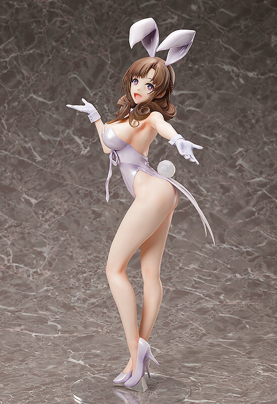Tsuujou Kougeki ga Zentai Kougeki de Ni-kai Kougeki no Okaasan wa Suki desu ka? - Oosuki Mamako - B-style - 1/4 - Bare Leg Bunny Ver. (FREEing) photo 8