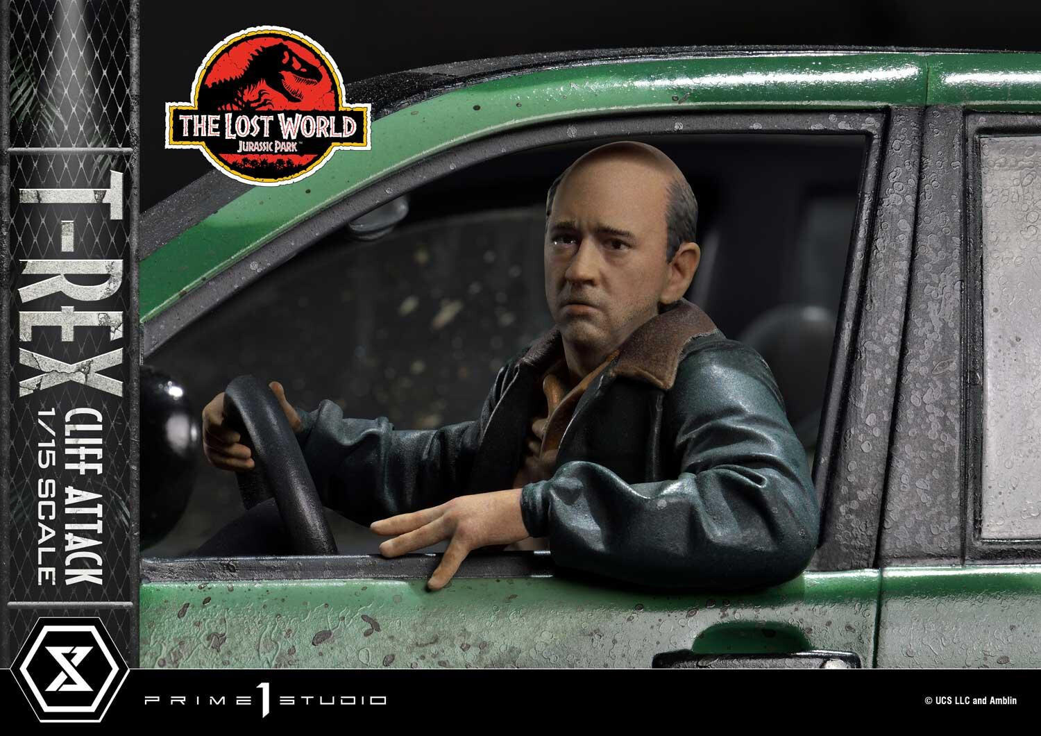 The Lost World: Jurassic Park - Eddie Carr - Tyrannosaurus Rex - Legacy Museum Collection  (LMCJP-09S) - T-Rex Cliff Attack - 1/15 - Bonus Version (Prime 1 Studio) photo 6