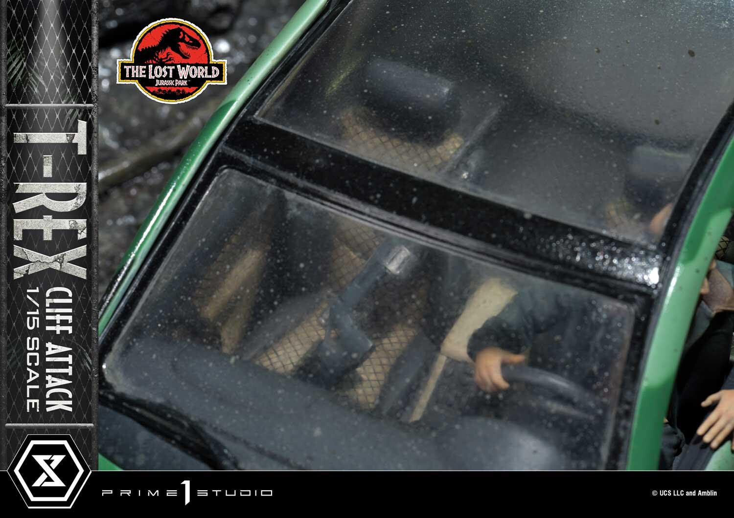 The Lost World: Jurassic Park - Eddie Carr - Tyrannosaurus Rex - Legacy Museum Collection  (LMCJP-09S) - T-Rex Cliff Attack - 1/15 - Bonus Version (Prime 1 Studio) photo 15