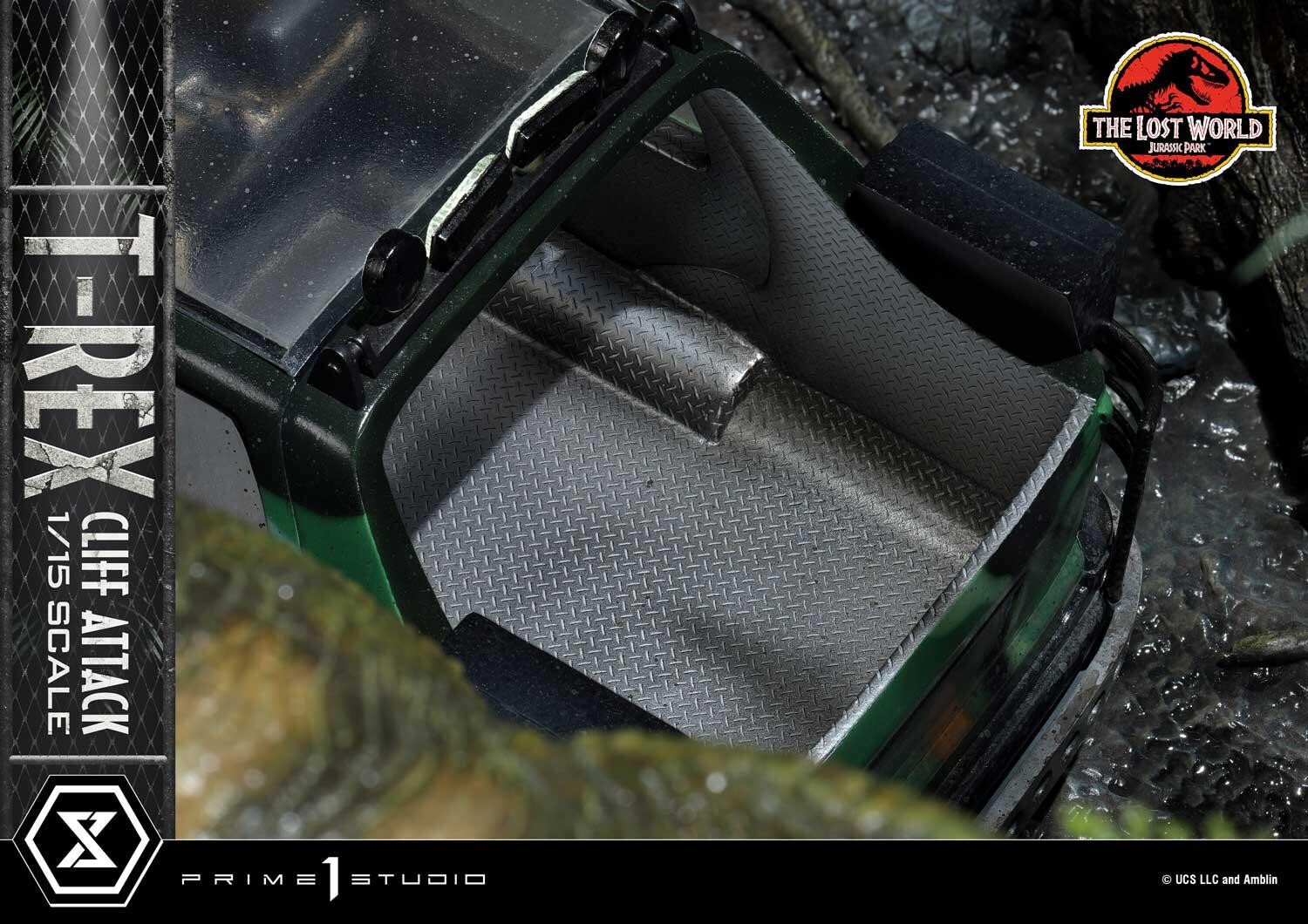 The Lost World: Jurassic Park - Eddie Carr - Tyrannosaurus Rex - Legacy Museum Collection  (LMCJP-09S) - T-Rex Cliff Attack - 1/15 - Bonus Version (Prime 1 Studio) photo 17