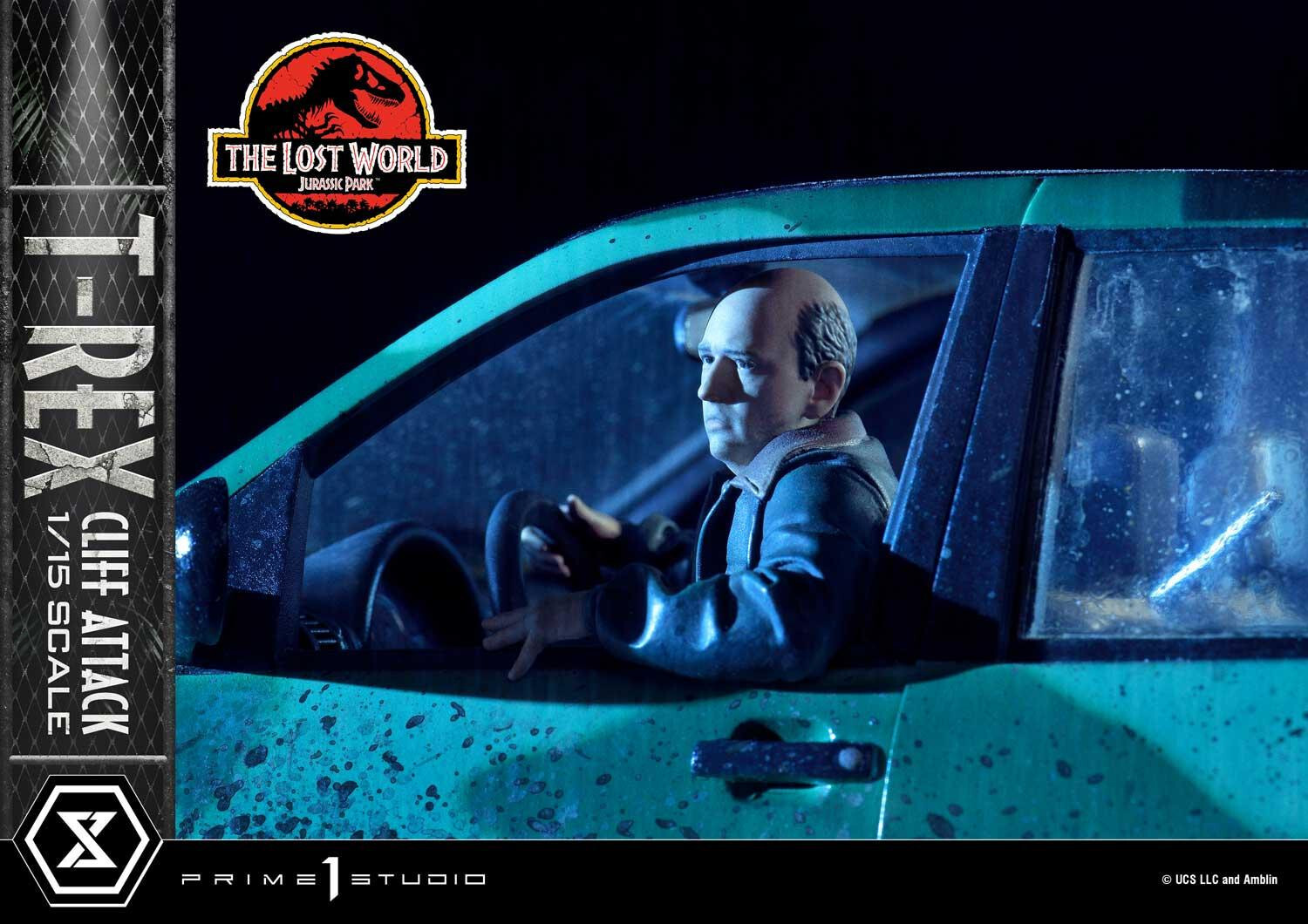 The Lost World: Jurassic Park - Eddie Carr - Tyrannosaurus Rex - Legacy Museum Collection  (LMCJP-09S) - T-Rex Cliff Attack - 1/15 - Bonus Version (Prime 1 Studio) photo 83
