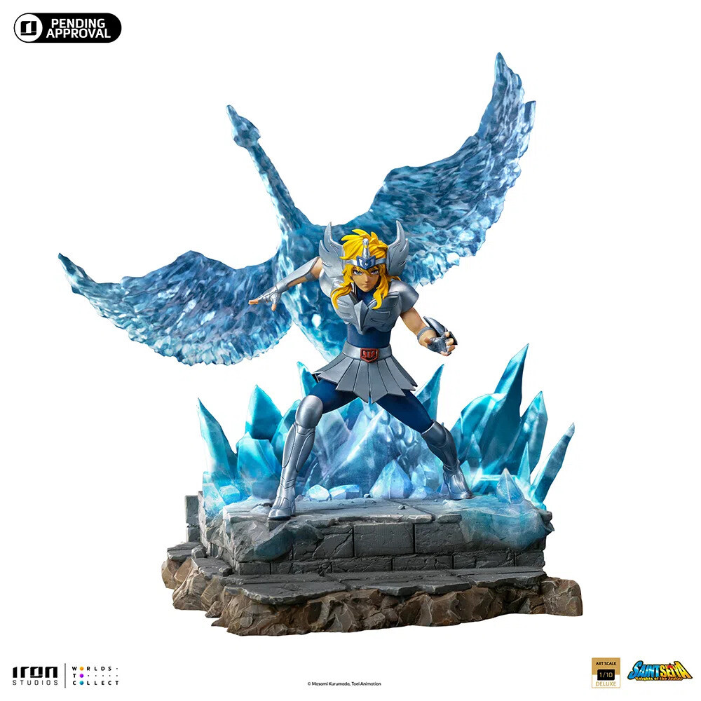 Saint Seiya - Cygnus Hyoga - Art Scale - 1/10 - Deluxe (IRON Studios)