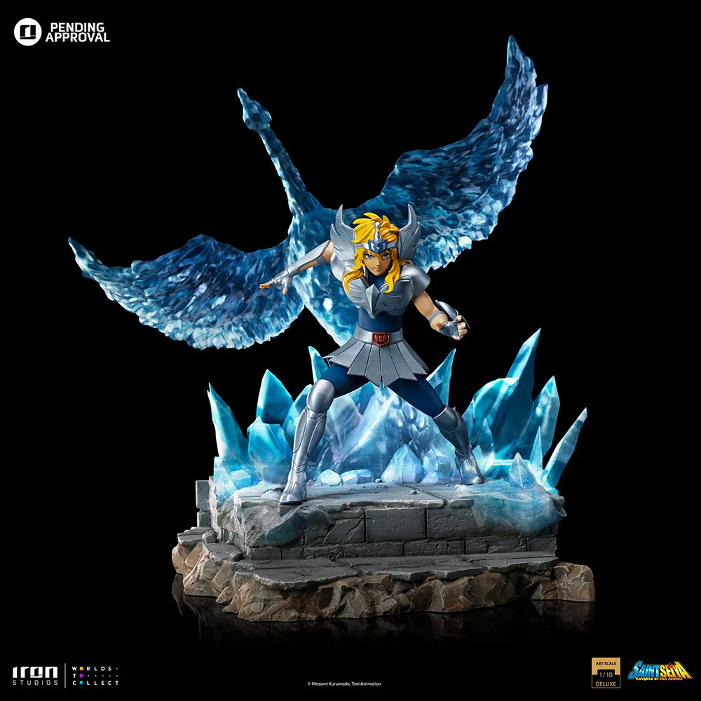 Saint Seiya - Cygnus Hyoga - Art Scale - 1/10 - Deluxe (IRON Studios) photo 4