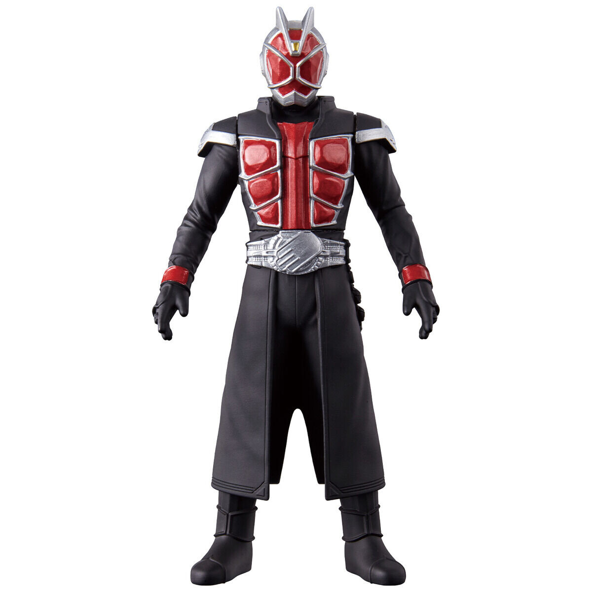Kamen Rider Wizard - Kamen Rider Sofubi Series - Flame Style (Bandai) photo 2