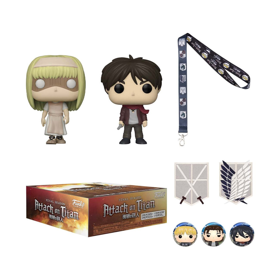 Shingeki no Kyojin The Final Season - Ymir Fritz - POP! Animation  (1250) - POP! Vinyl (Funko Toys, GameStop)