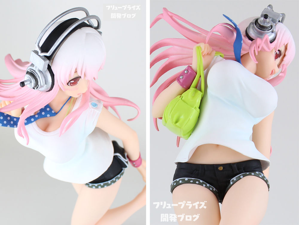 SoniComi (Super Sonico) - Sonico - Seikatsu Micchaku Shuzai Special Figure - Going out Time ver. (FuRyu)