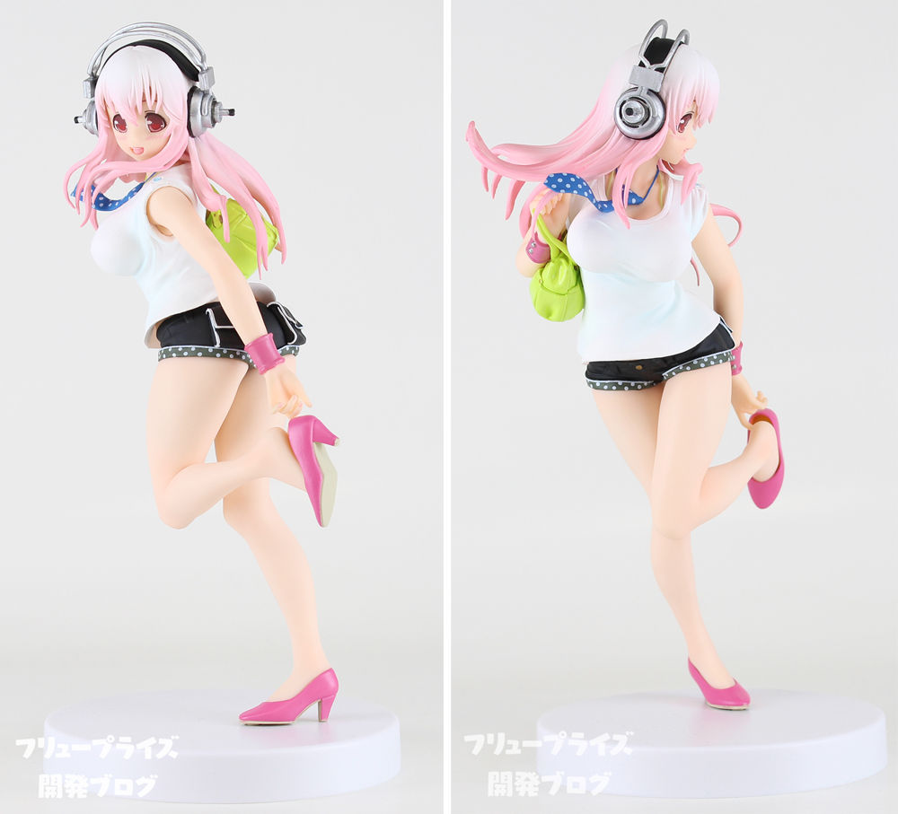 SoniComi (Super Sonico) - Sonico - Seikatsu Micchaku Shuzai Special Figure - Going out Time ver. (FuRyu)