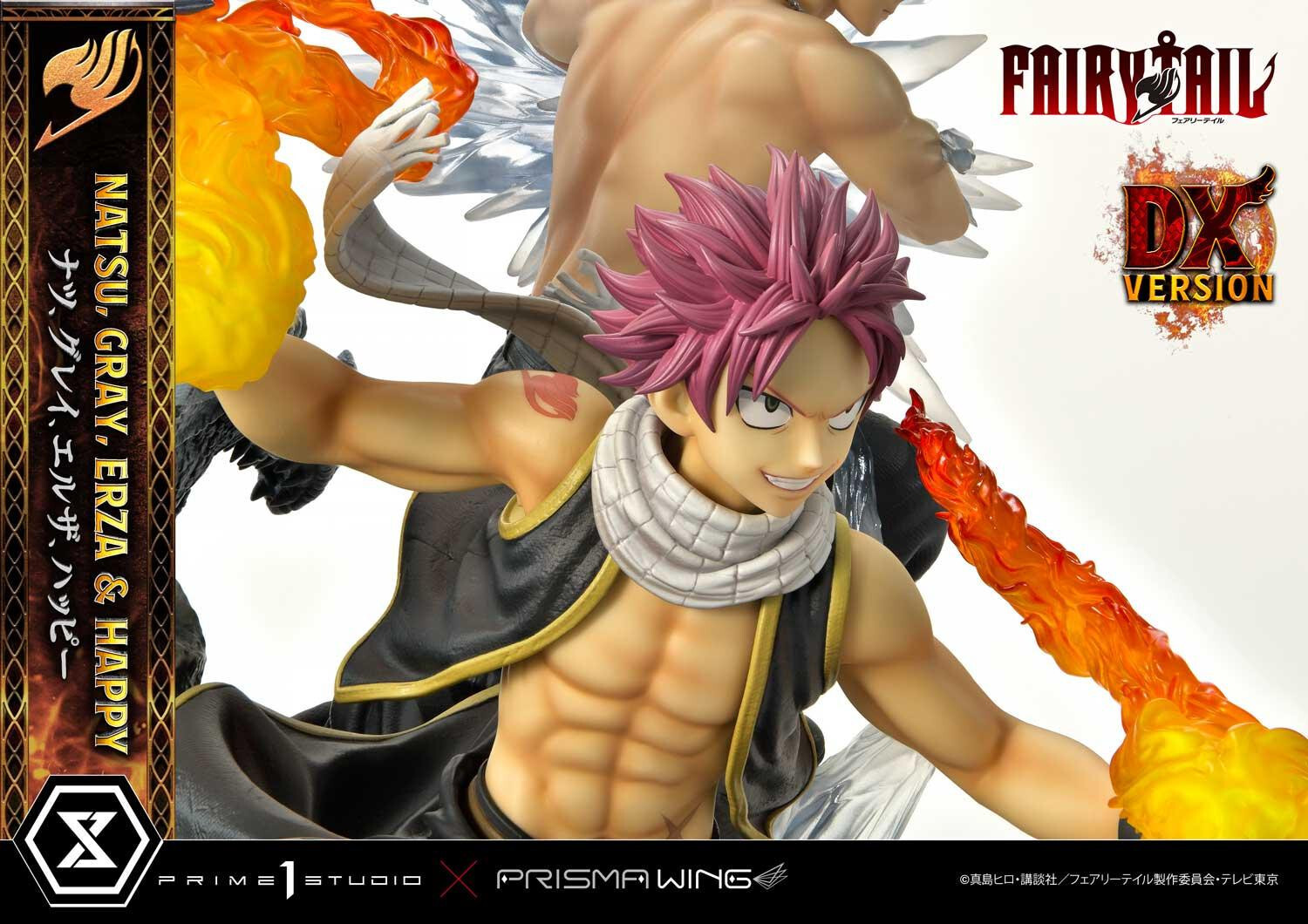 Fairy Tail - Erza Scarlet - Gray Fullbuster - Happy - Natsu Dragneel - Concept Masterline  (CMFT-01DX) - Prisma Wing - 1/6 - DX Version (Prime 1 Studio) photo 10