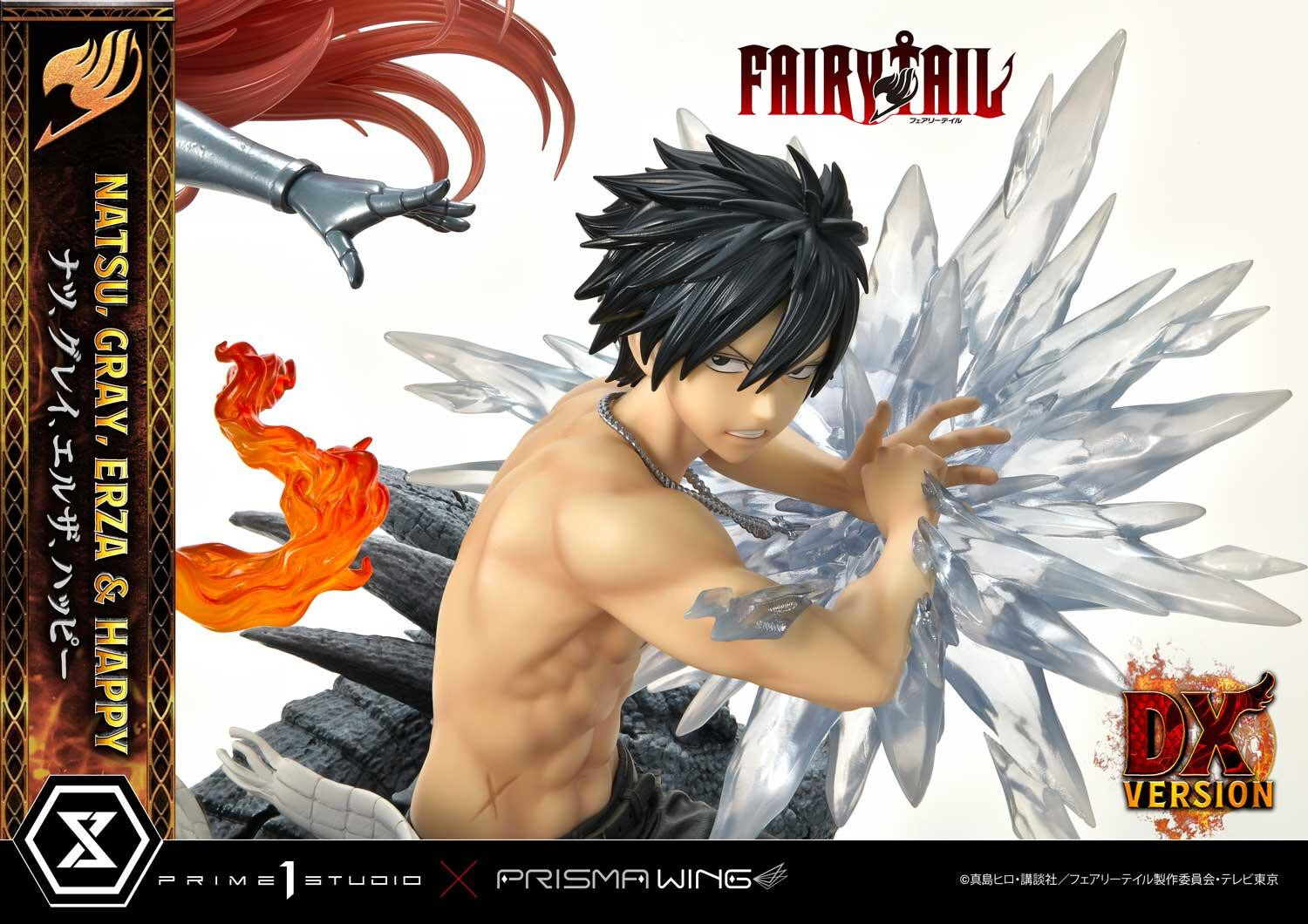 Fairy Tail - Erza Scarlet - Gray Fullbuster - Happy - Natsu Dragneel - Concept Masterline  (CMFT-01DX) - Prisma Wing - 1/6 - DX Version (Prime 1 Studio) photo 11
