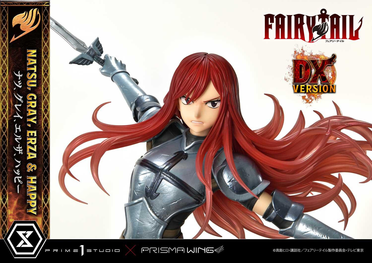 Fairy Tail - Erza Scarlet - Gray Fullbuster - Happy - Natsu Dragneel - Concept Masterline  (CMFT-01DX) - Prisma Wing - 1/6 - DX Version (Prime 1 Studio) photo 14