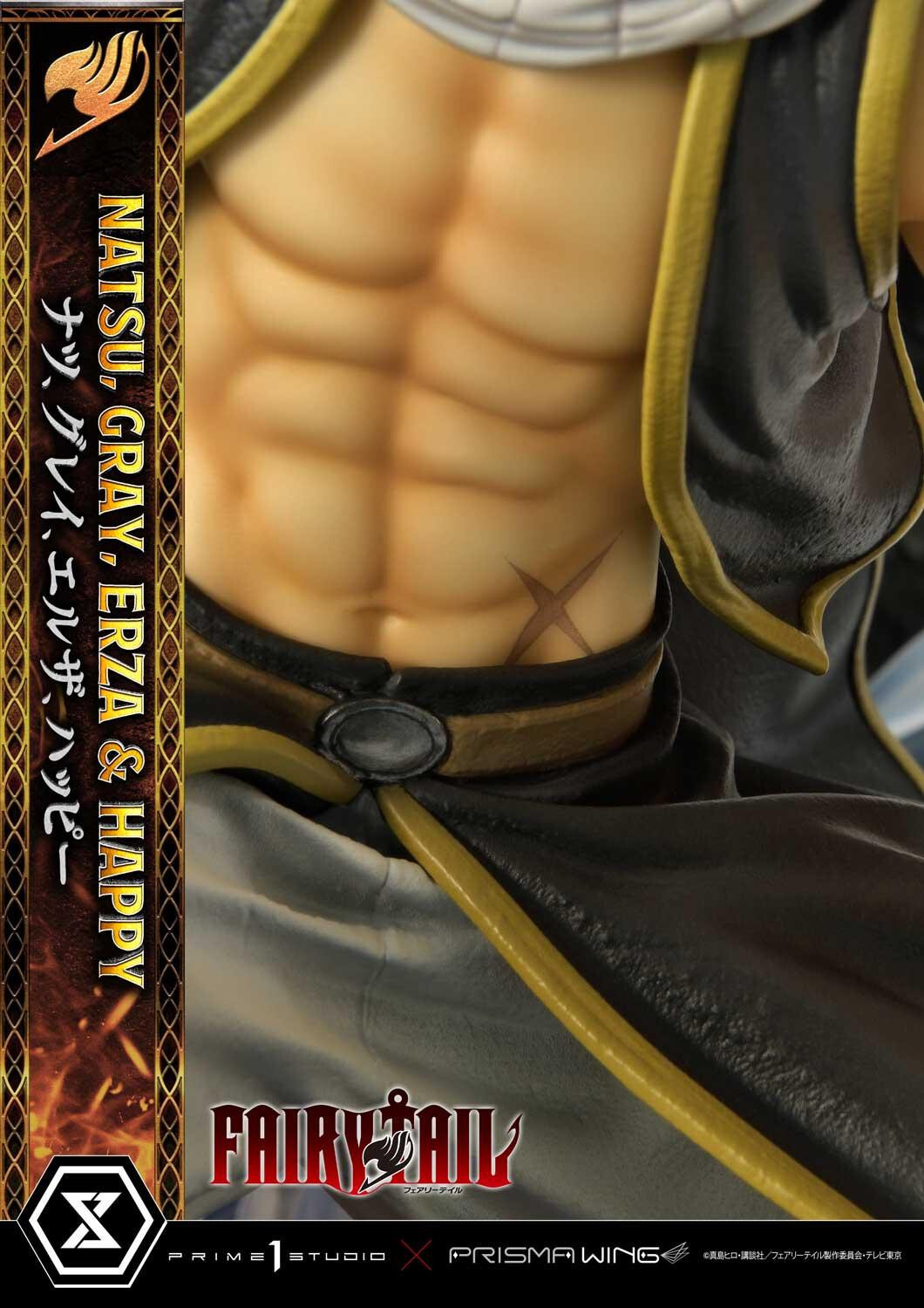Fairy Tail - Erza Scarlet - Gray Fullbuster - Happy - Natsu Dragneel - Concept Masterline  (CMFT-01DX) - Prisma Wing - 1/6 - DX Version (Prime 1 Studio) photo 19