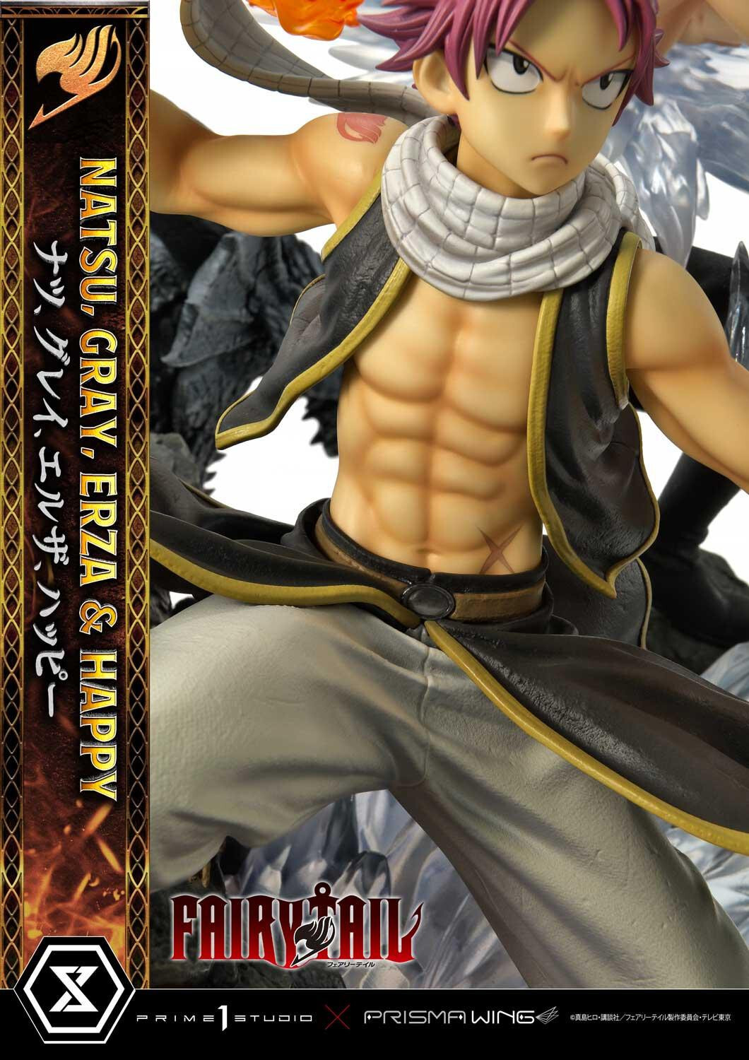 Fairy Tail - Erza Scarlet - Gray Fullbuster - Happy - Natsu Dragneel - Concept Masterline  (CMFT-01DX) - Prisma Wing - 1/6 - DX Version (Prime 1 Studio) photo 20