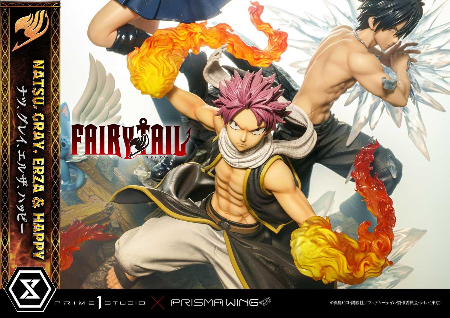 Fairy Tail - Erza Scarlet - Gray Fullbuster - Happy - Natsu Dragneel - Concept Masterline  (CMFT-01DX) - Prisma Wing - 1/6 - DX Version (Prime 1 Studio) photo 35
