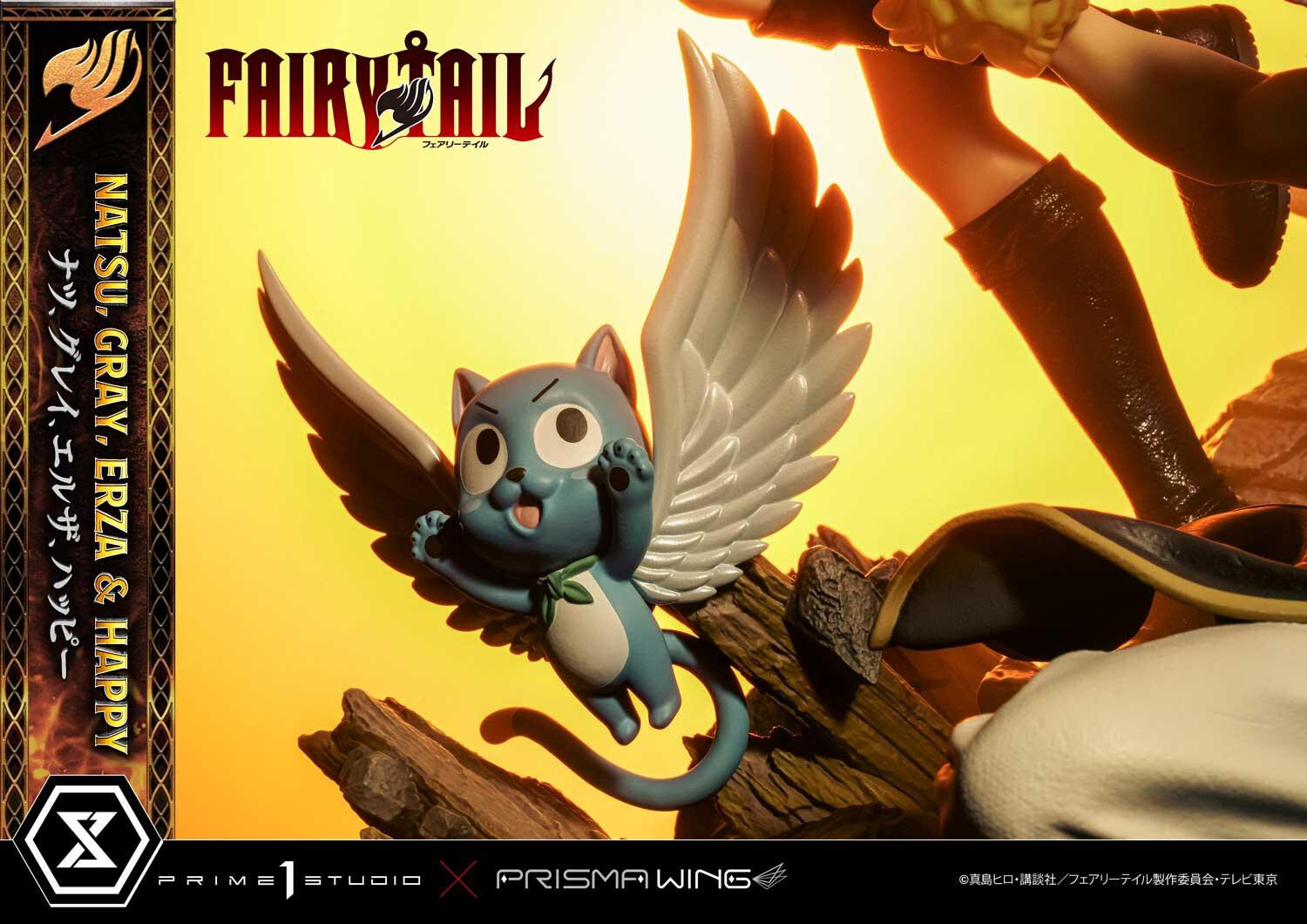Fairy Tail - Erza Scarlet - Gray Fullbuster - Happy - Natsu Dragneel - Concept Masterline  (CMFT-01DX) - Prisma Wing - 1/6 - DX Version (Prime 1 Studio) photo 37