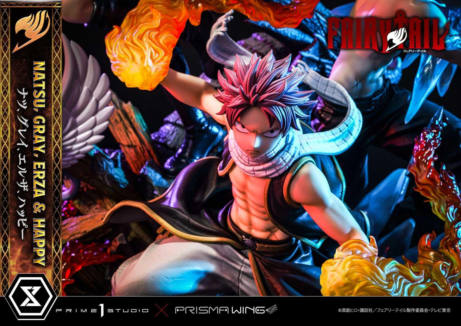 Fairy Tail - Erza Scarlet - Gray Fullbuster - Happy - Natsu Dragneel - Concept Masterline  (CMFT-01DX) - Prisma Wing - 1/6 - DX Version (Prime 1 Studio) photo 47