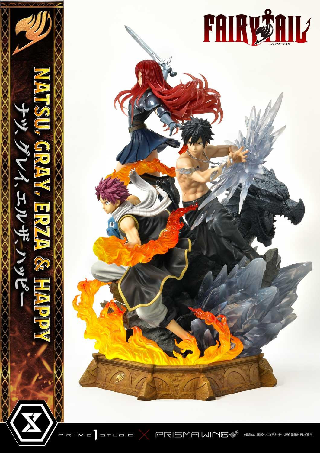 Fairy Tail - Erza Scarlet - Gray Fullbuster - Happy - Natsu Dragneel - Concept Masterline  (CMFT-01DX) - Prisma Wing - 1/6 - DX Version (Prime 1 Studio) photo 67
