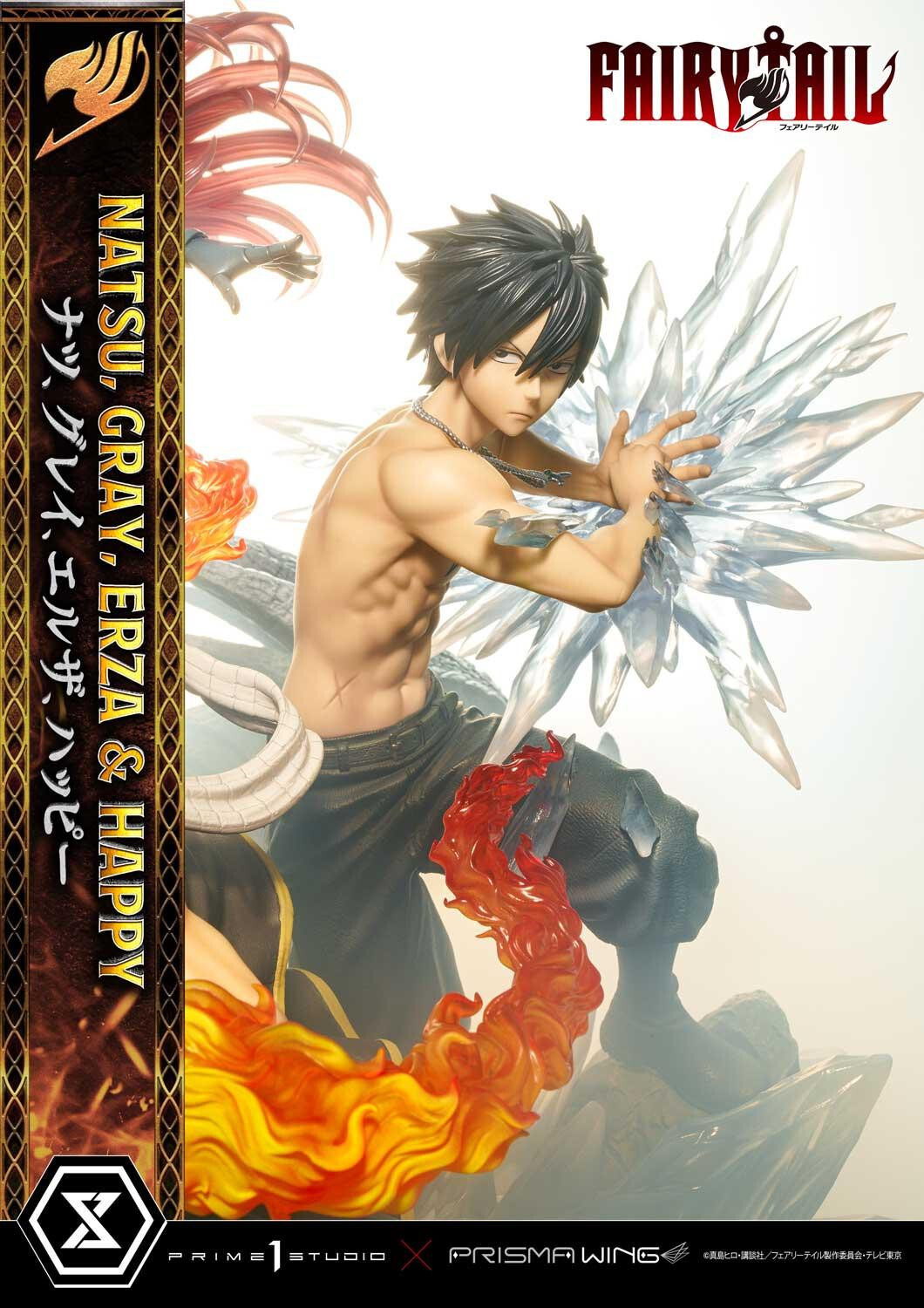Fairy Tail - Erza Scarlet - Gray Fullbuster - Happy - Natsu Dragneel - Concept Masterline  (CMFT-01DX) - Prisma Wing - 1/6 - DX Version (Prime 1 Studio) photo 71