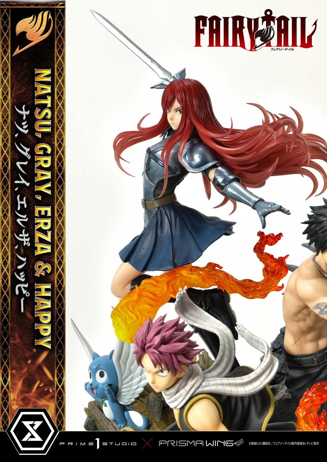 Fairy Tail - Erza Scarlet - Gray Fullbuster - Happy - Natsu Dragneel - Concept Masterline  (CMFT-01DX) - Prisma Wing - 1/6 - DX Version (Prime 1 Studio) photo 78