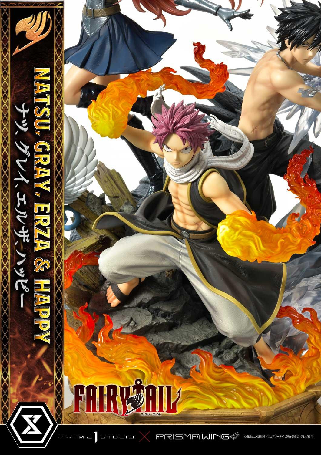 Fairy Tail - Erza Scarlet - Gray Fullbuster - Happy - Natsu Dragneel - Concept Masterline  (CMFT-01DX) - Prisma Wing - 1/6 - DX Version (Prime 1 Studio) photo 91