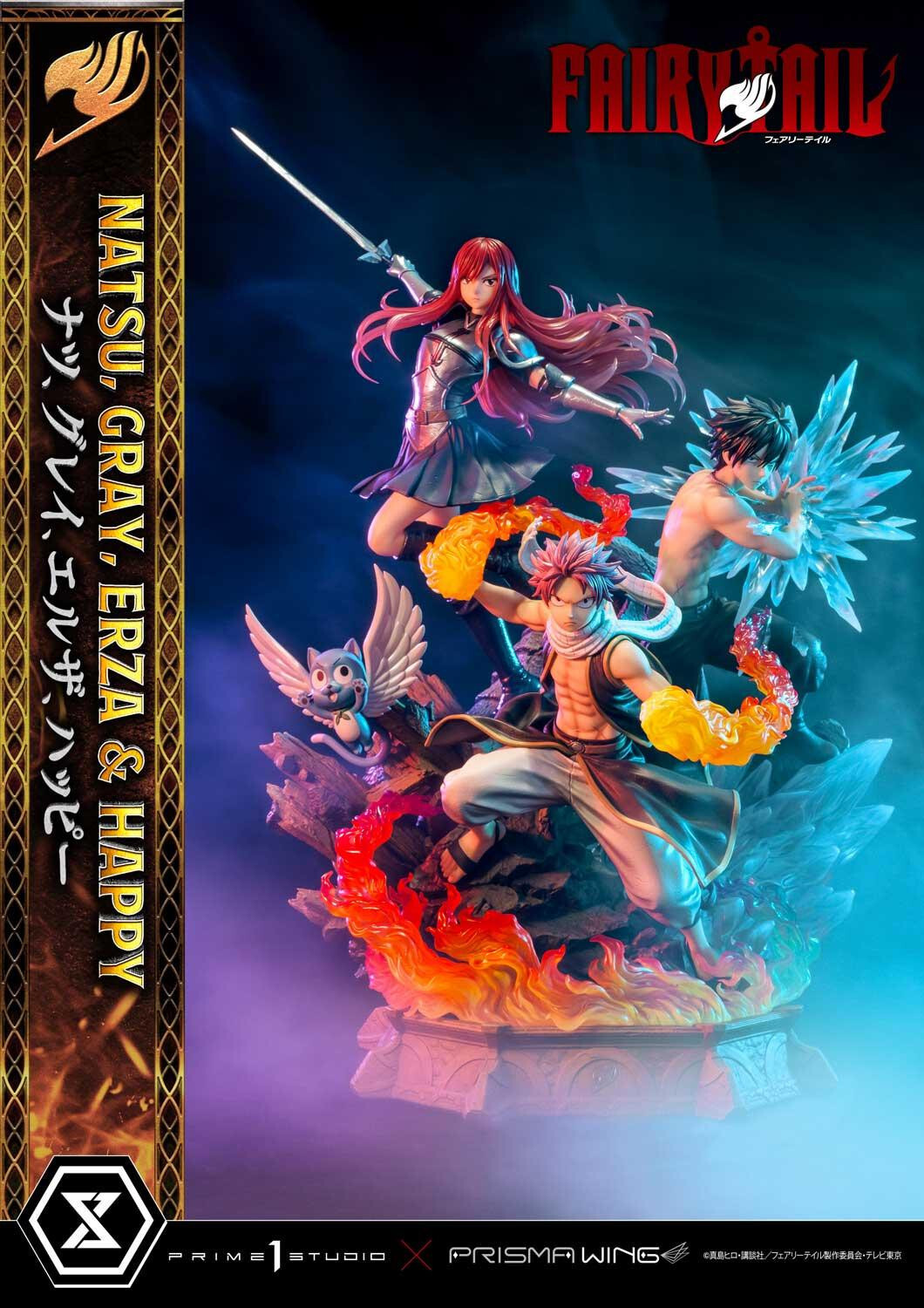 Fairy Tail - Erza Scarlet - Gray Fullbuster - Happy - Natsu Dragneel - Concept Masterline  (CMFT-01DX) - Prisma Wing - 1/6 - DX Version (Prime 1 Studio) photo 93
