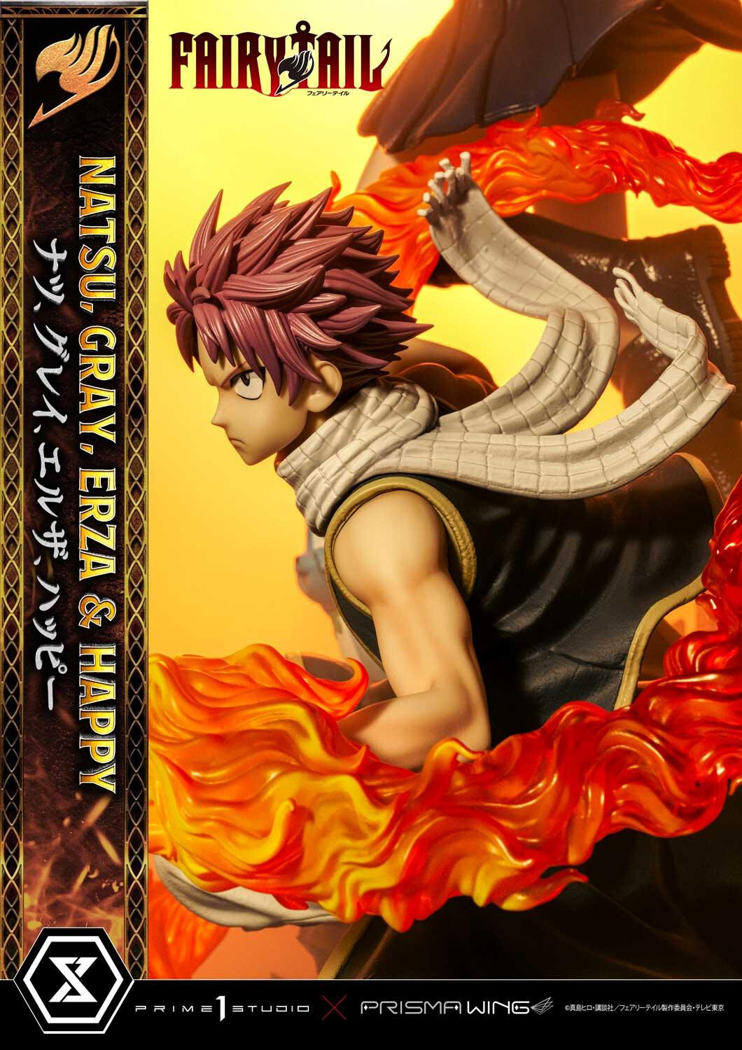 Fairy Tail - Erza Scarlet - Gray Fullbuster - Happy - Natsu Dragneel - Concept Masterline  (CMFT-01DX) - Prisma Wing - 1/6 - DX Version (Prime 1 Studio) photo 97