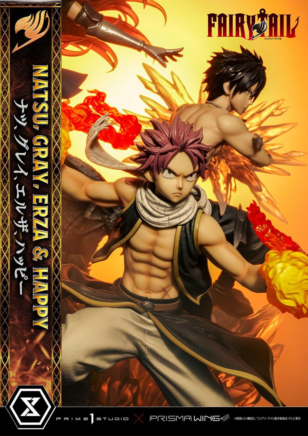Fairy Tail - Erza Scarlet - Gray Fullbuster - Happy - Natsu Dragneel - Concept Masterline  (CMFT-01DX) - Prisma Wing - 1/6 - DX Version (Prime 1 Studio) photo 98