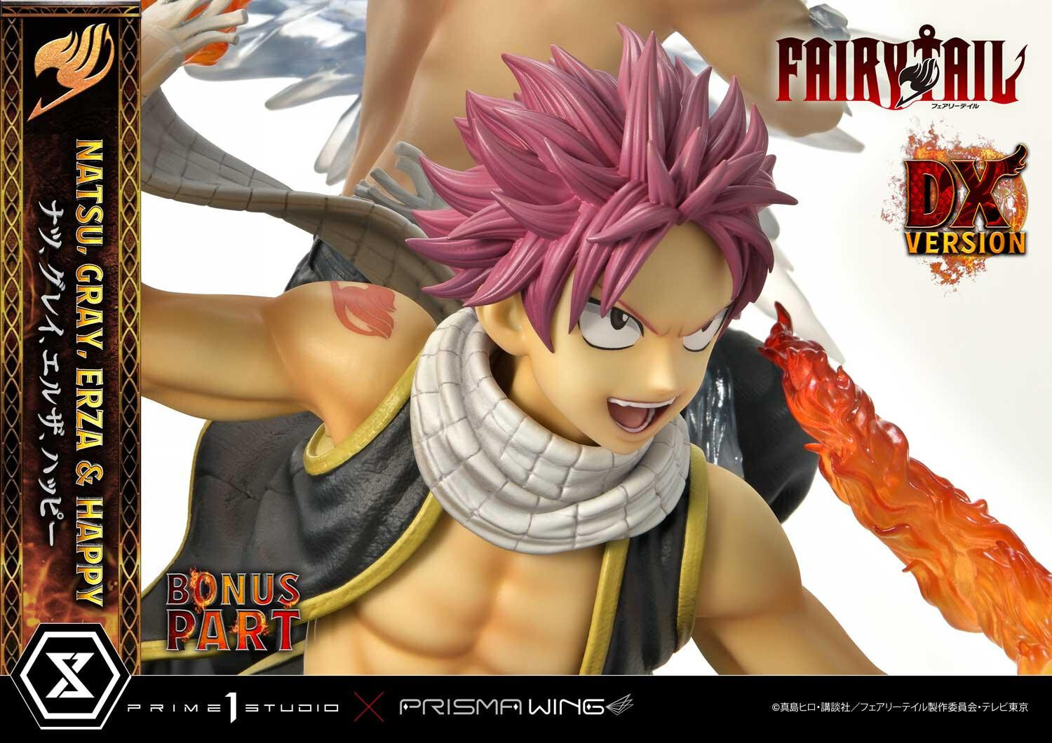 Fairy Tail - Erza Scarlet - Gray Fullbuster - Happy - Natsu Dragneel - Concept Masterline (CMFT-01DXS) - Prisma Wing - 1/6 - DX Bonus Version (Prime 1 Studio) photo 3