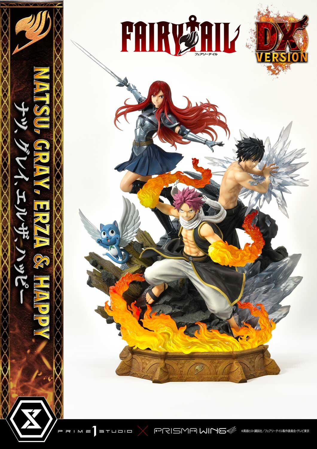 Fairy Tail - Erza Scarlet - Gray Fullbuster - Happy - Natsu Dragneel - Concept Masterline (CMFT-01DXS) - Prisma Wing - 1/6 - DX Bonus Version (Prime 1 Studio) photo 5