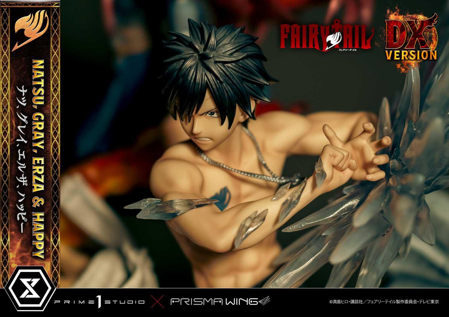 Fairy Tail - Erza Scarlet - Gray Fullbuster - Happy - Natsu Dragneel - Concept Masterline (CMFT-01DXS) - Prisma Wing - 1/6 - DX Bonus Version (Prime 1 Studio) photo 6