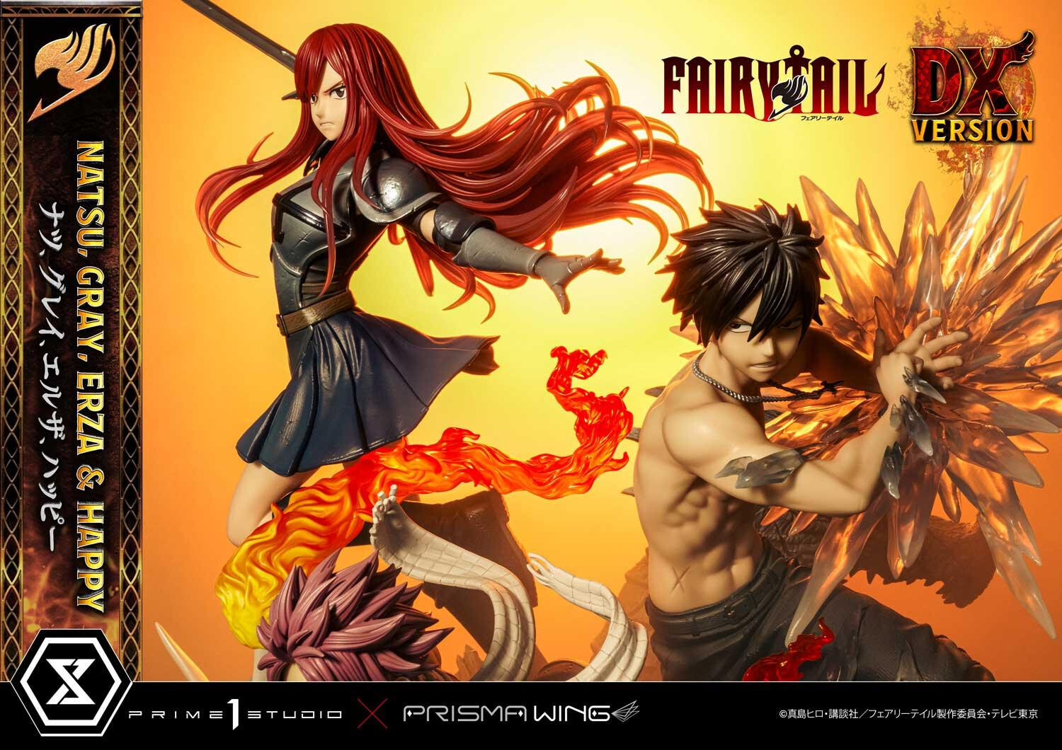 Fairy Tail - Erza Scarlet - Gray Fullbuster - Happy - Natsu Dragneel - Concept Masterline (CMFT-01DXS) - Prisma Wing - 1/6 - DX Bonus Version (Prime 1 Studio) photo 7