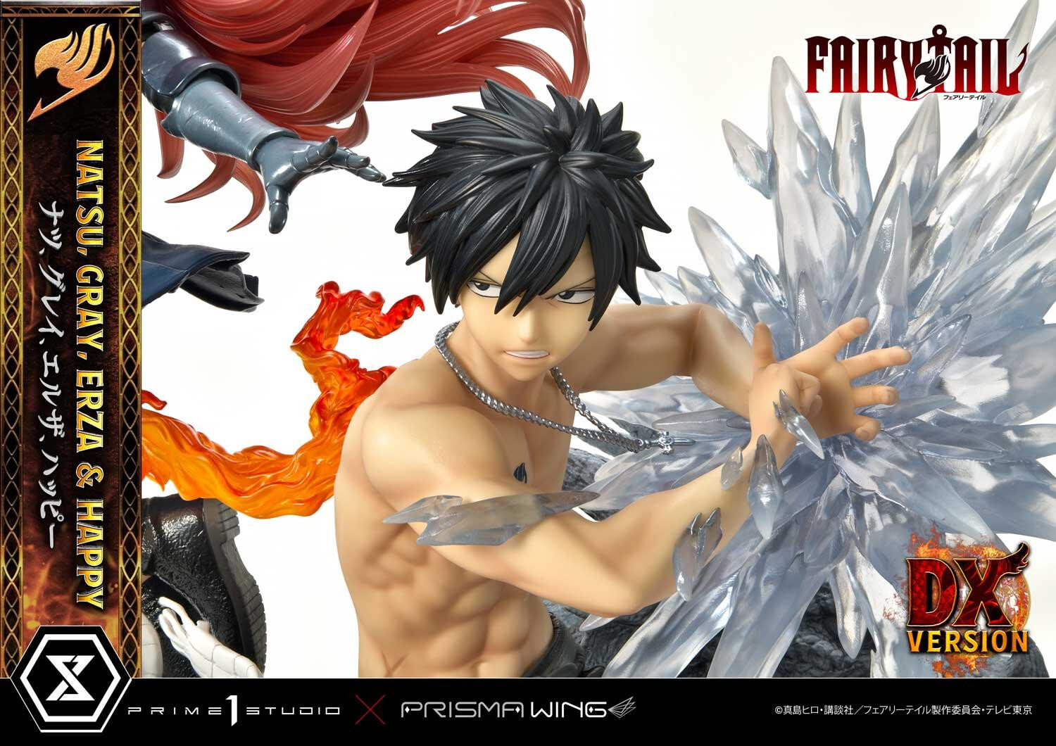 Fairy Tail - Erza Scarlet - Gray Fullbuster - Happy - Natsu Dragneel - Concept Masterline (CMFT-01DXS) - Prisma Wing - 1/6 - DX Bonus Version (Prime 1 Studio) photo 13
