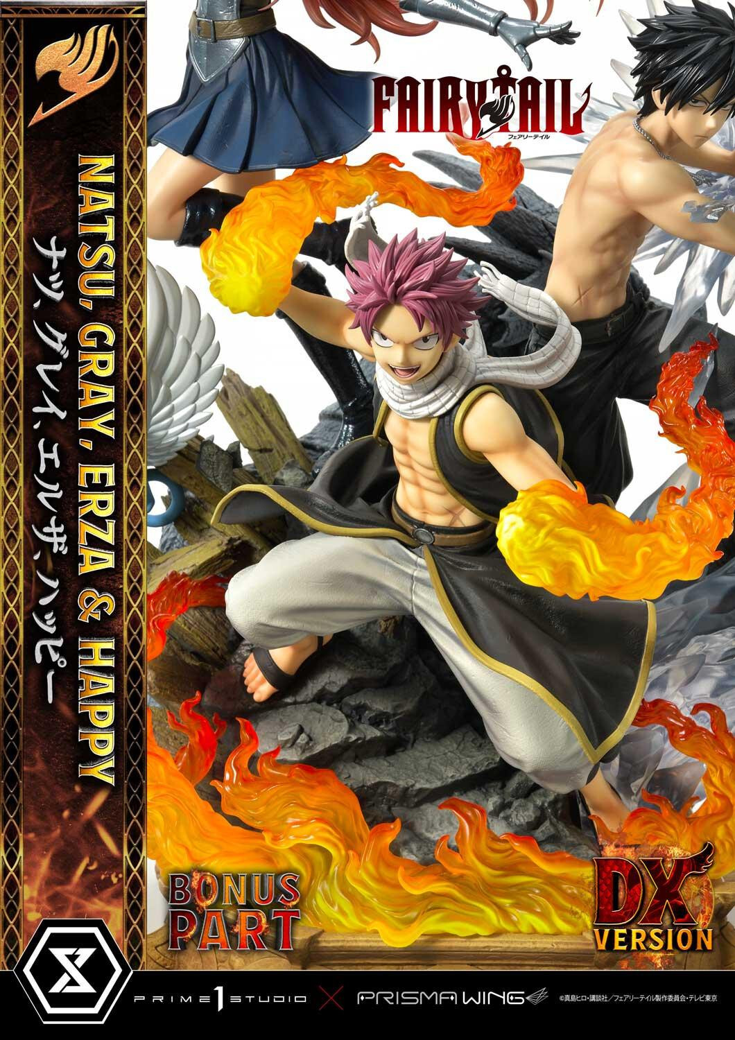 Fairy Tail - Erza Scarlet - Gray Fullbuster - Happy - Natsu Dragneel - Concept Masterline (CMFT-01DXS) - Prisma Wing - 1/6 - DX Bonus Version (Prime 1 Studio) photo 18