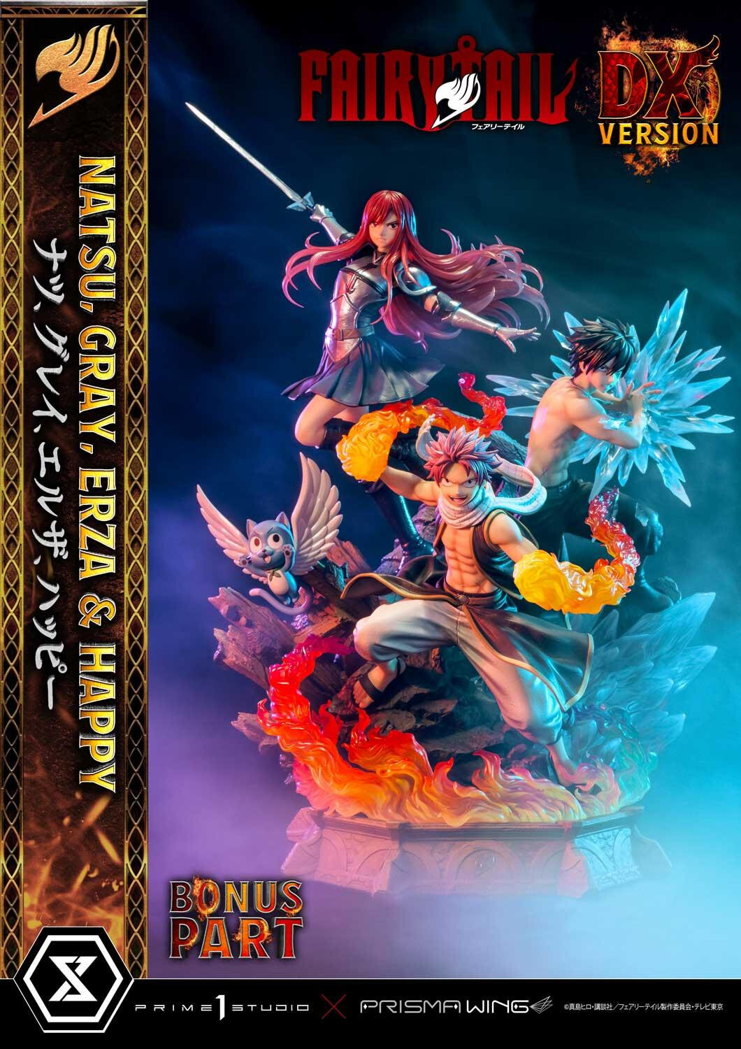 Fairy Tail - Erza Scarlet - Gray Fullbuster - Happy - Natsu Dragneel - Concept Masterline (CMFT-01DXS) - Prisma Wing - 1/6 - DX Bonus Version (Prime 1 Studio) photo 19