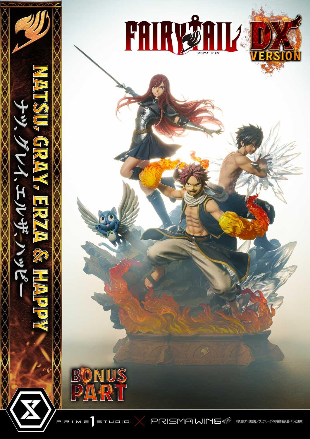 Fairy Tail - Erza Scarlet - Gray Fullbuster - Happy - Natsu Dragneel - Concept Masterline (CMFT-01DXS) - Prisma Wing - 1/6 - DX Bonus Version (Prime 1 Studio) photo 20
