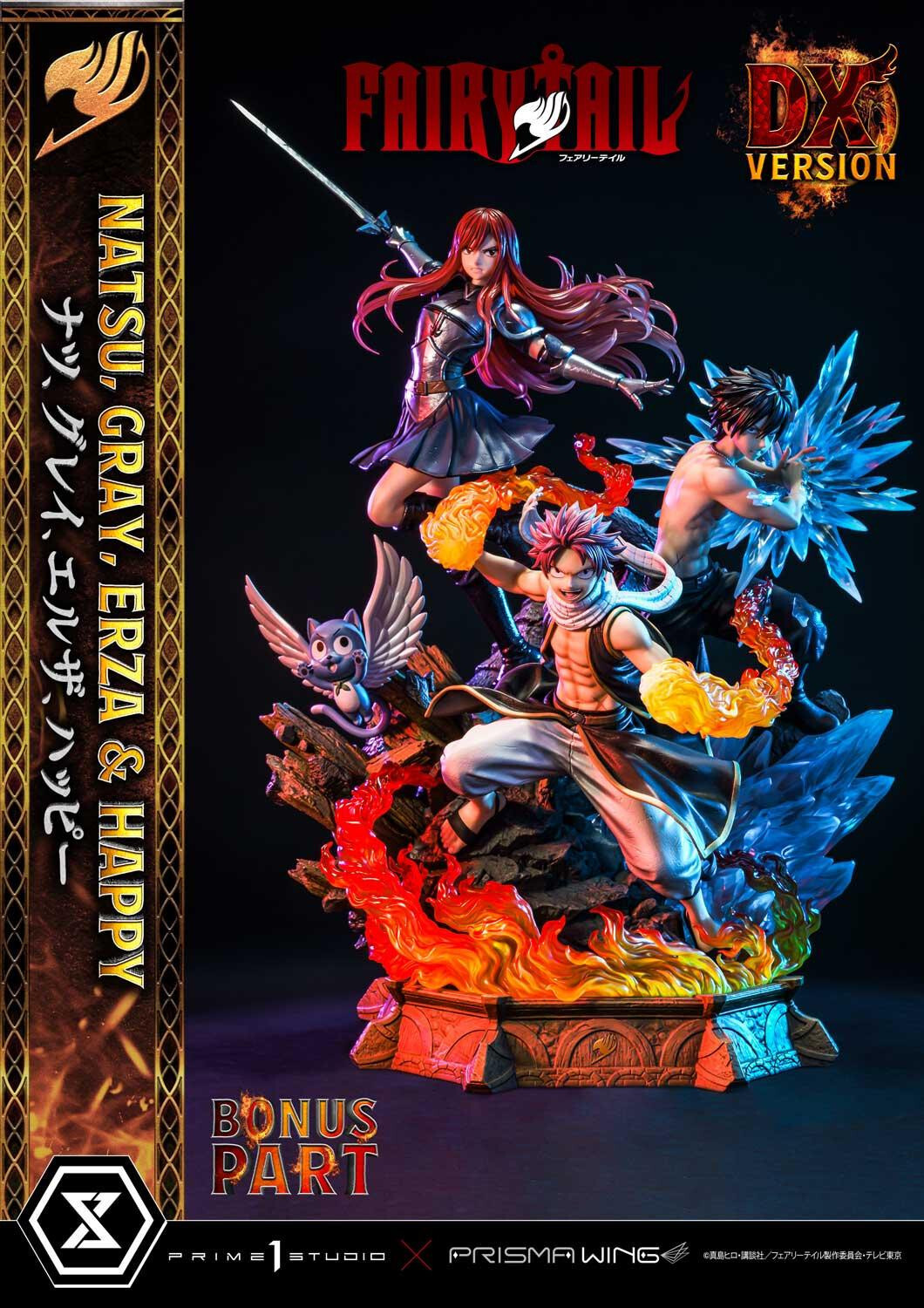 Fairy Tail - Erza Scarlet - Gray Fullbuster - Happy - Natsu Dragneel - Concept Masterline (CMFT-01DXS) - Prisma Wing - 1/6 - DX Bonus Version (Prime 1 Studio) photo 21