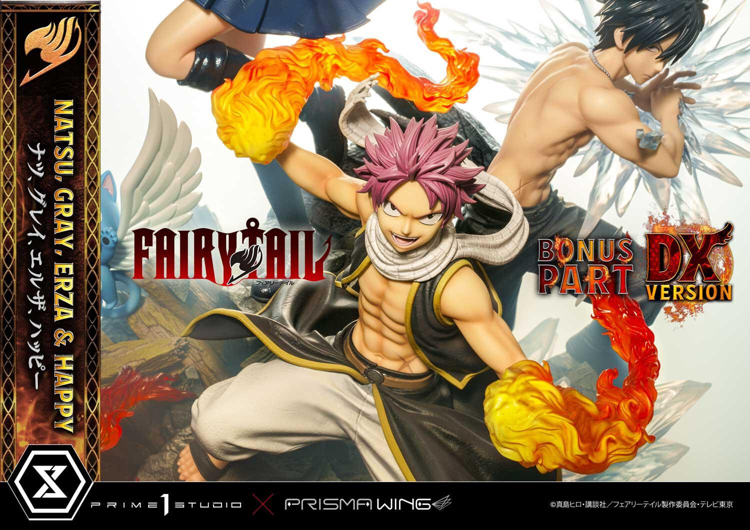 Fairy Tail - Erza Scarlet - Gray Fullbuster - Happy - Natsu Dragneel - Concept Masterline (CMFT-01DXS) - Prisma Wing - 1/6 - DX Bonus Version (Prime 1 Studio) photo 22