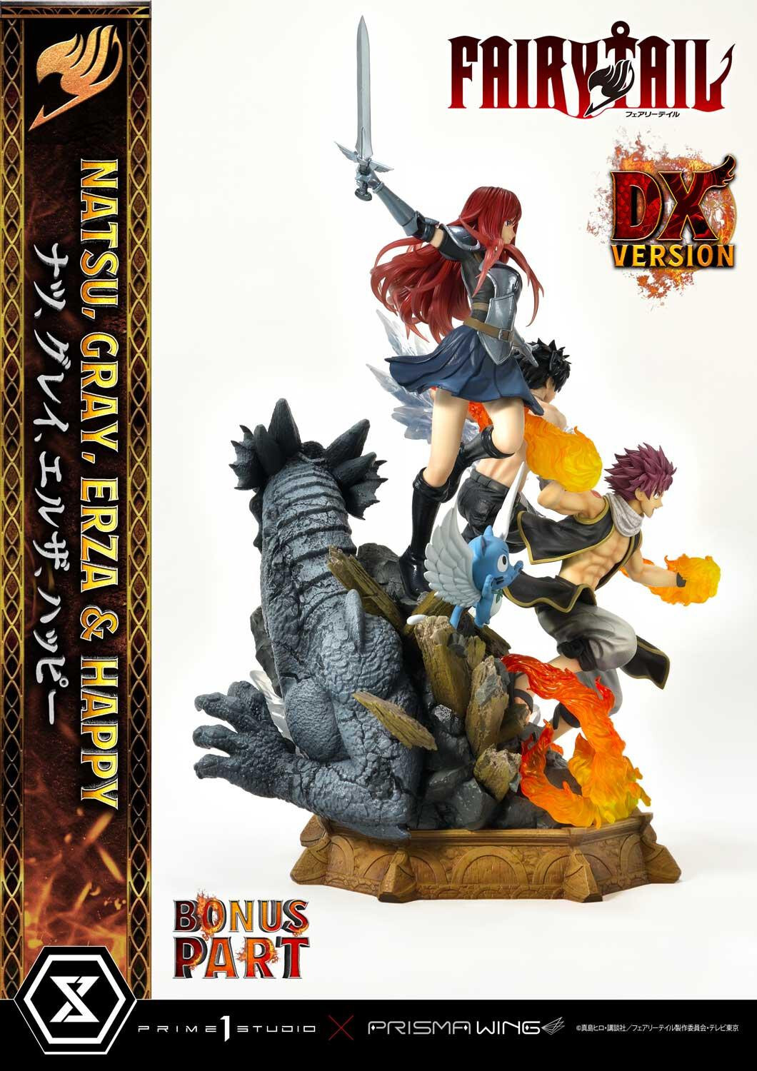 Fairy Tail - Erza Scarlet - Gray Fullbuster - Happy - Natsu Dragneel - Concept Masterline (CMFT-01DXS) - Prisma Wing - 1/6 - DX Bonus Version (Prime 1 Studio) photo 23