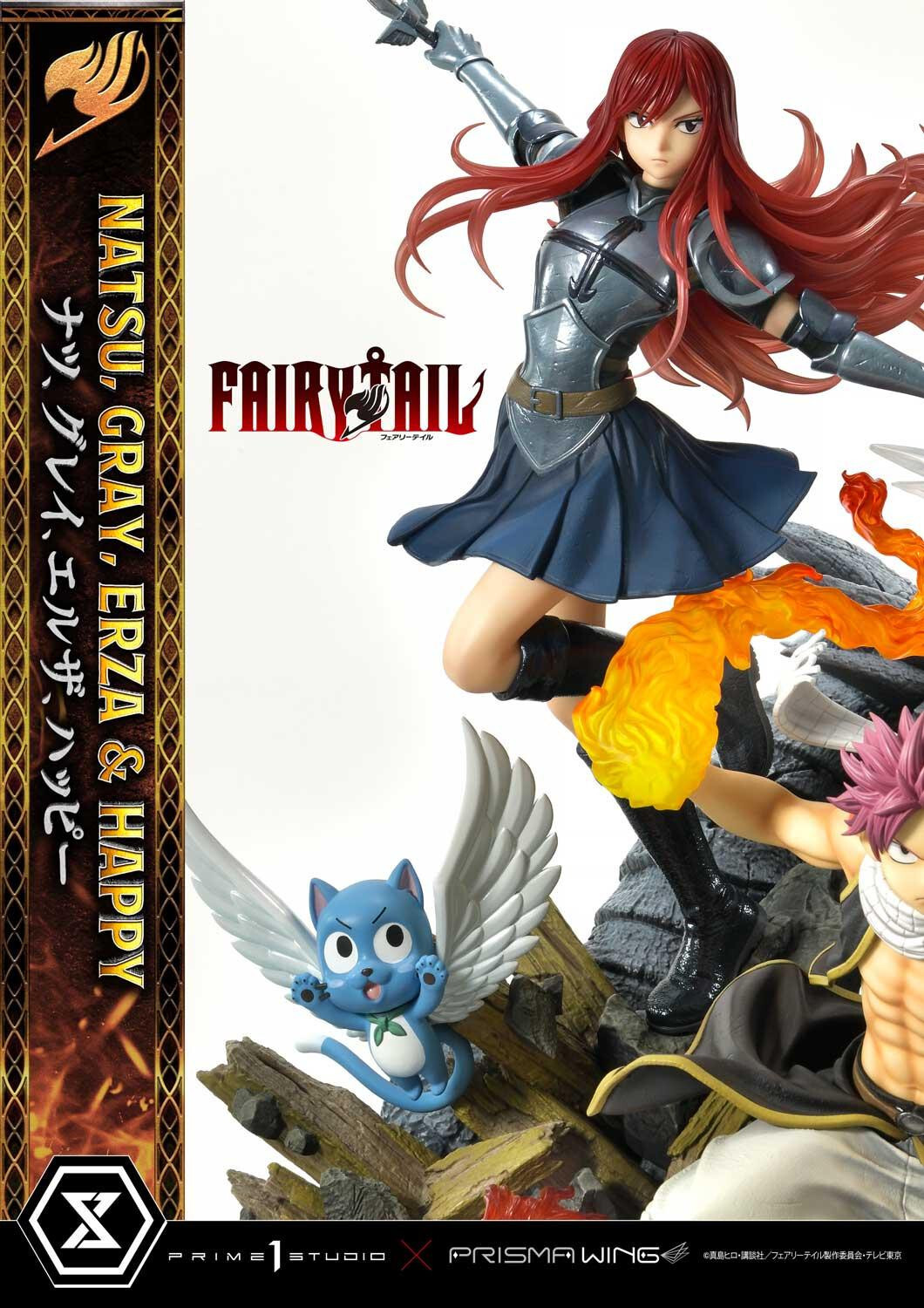 Fairy Tail - Erza Scarlet - Gray Fullbuster - Happy - Natsu Dragneel - Concept Masterline (CMFT-01DXS) - Prisma Wing - 1/6 - DX Bonus Version (Prime 1 Studio) photo 33